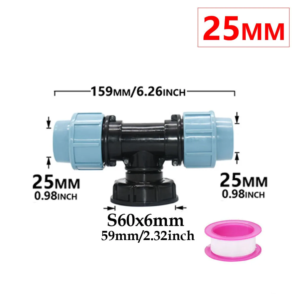 Adapter do zbiornika IBC S60 ze złączką do węża Szary