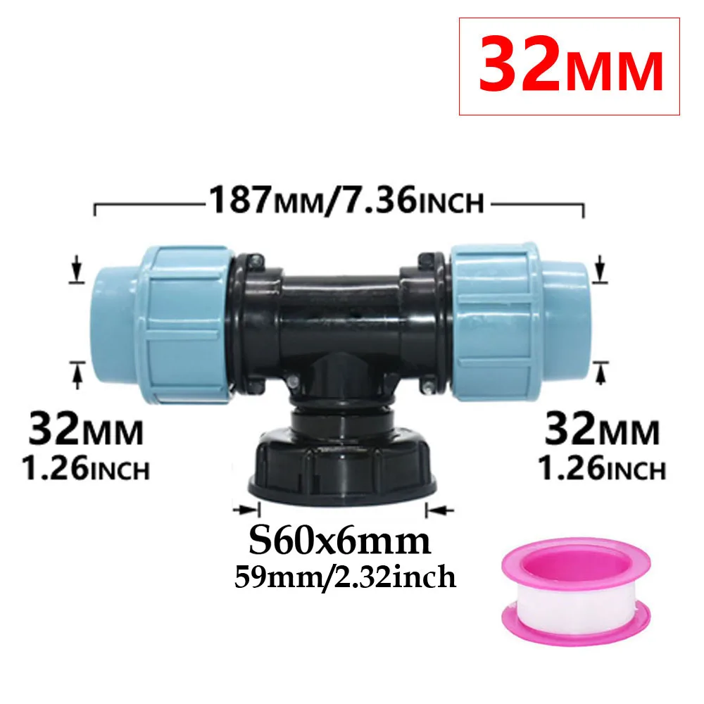 Adapter do zbiornika IBC S60 ze złączką do węża Zielony