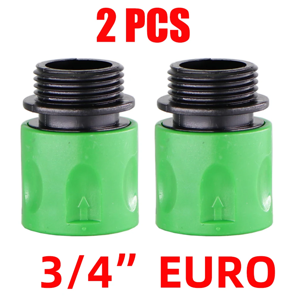 Adapter z gwintem zewnętrznym do węża ogrodowego 3/4 żółty