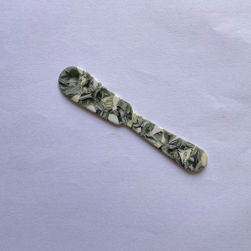 Akrylowe łyżeczki do deserów i kawy, 11 cm Burgundia
