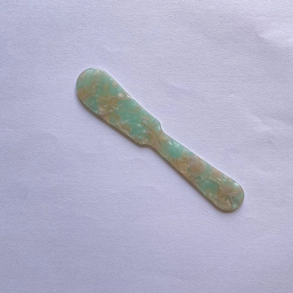 Akrylowe łyżeczki do deserów i kawy, 11 cm Ciemnoszary
