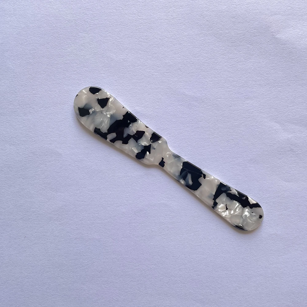 Akrylowe łyżeczki do deserów i kawy, 11 cm Czekolada