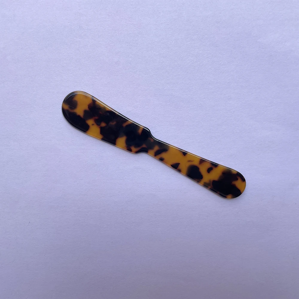 Akrylowe łyżeczki do deserów i kawy, 11 cm Jasnozielony