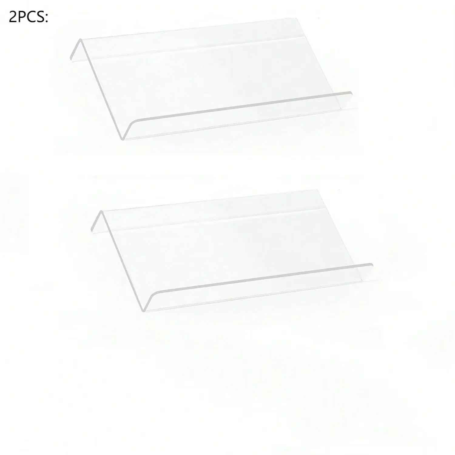Akrylowy organizer na przyprawy do szuflady, rozsuwany 2pcs