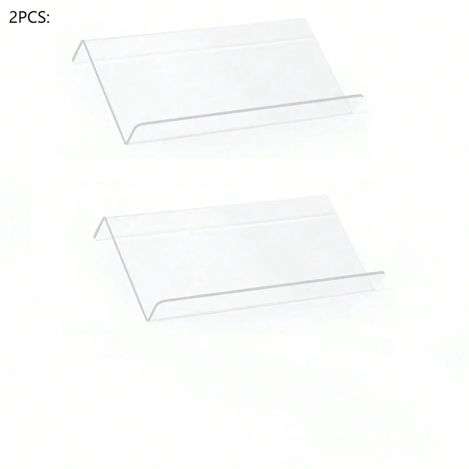 Akrylowy organizer na przyprawy do szuflady, rozsuwany stojak 2PCS