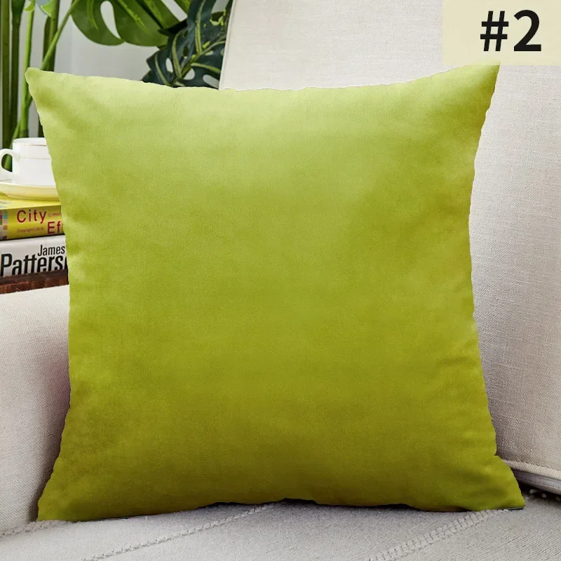 Aksamitna poszewka na poduszkę miękka dekoracyjna sofa samochód 40x40 cm Czarny