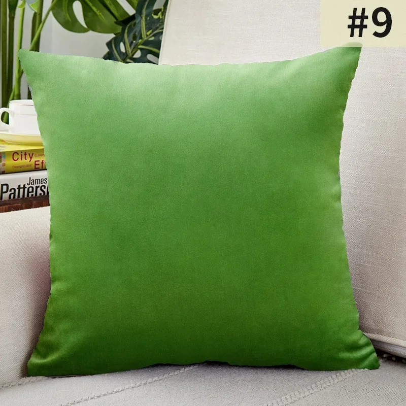 Aksamitna poszewka na poduszkę miękka dekoracyjna sofa samochód 40x40 cm Kolba