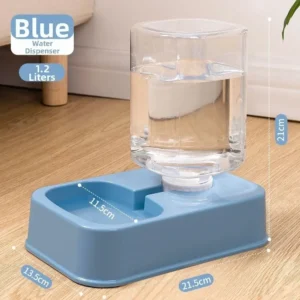 Automatyczny dozownik karmy i wody dla zwierząt 800 ml Złoto