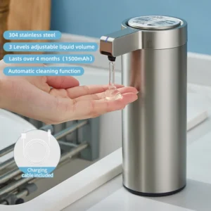 Automatyczny dozownik mydła z czujnikiem 270 ml ze stali X12chargingversion