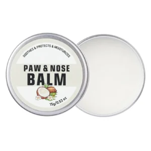 Balsam do łap dla psa i kota nawilżający na zimę Jasnożółty