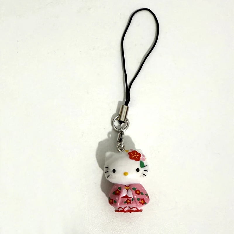 Brelok Hello Kitty na motocyklu, zawieszka do torby Czekolada