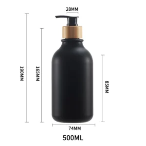 Butelka z dozownikiem mydła do łazienki 300/500 ml S8 500ml