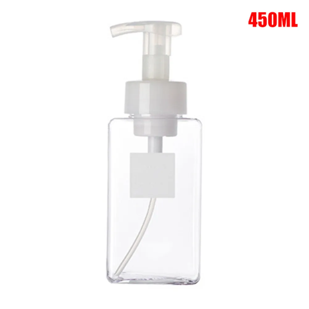 Butelka spieniająca do mydła z pompką 250-650 ml Transparent 450ml