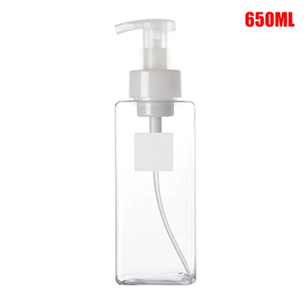 Butelka spieniająca do mydła z pompką 250-650 ml Transparent 650ml