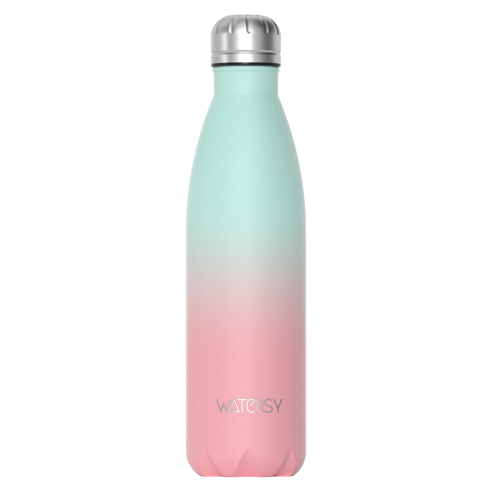 Butelka termiczna na wodę ze stali nierdzewnej, 500 ml Armijna zieleń