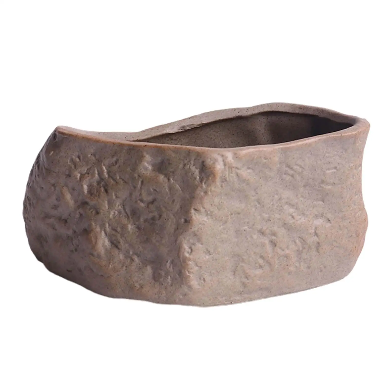 Ceramiczna doniczka kaktus na sukulenty na biurko Biały