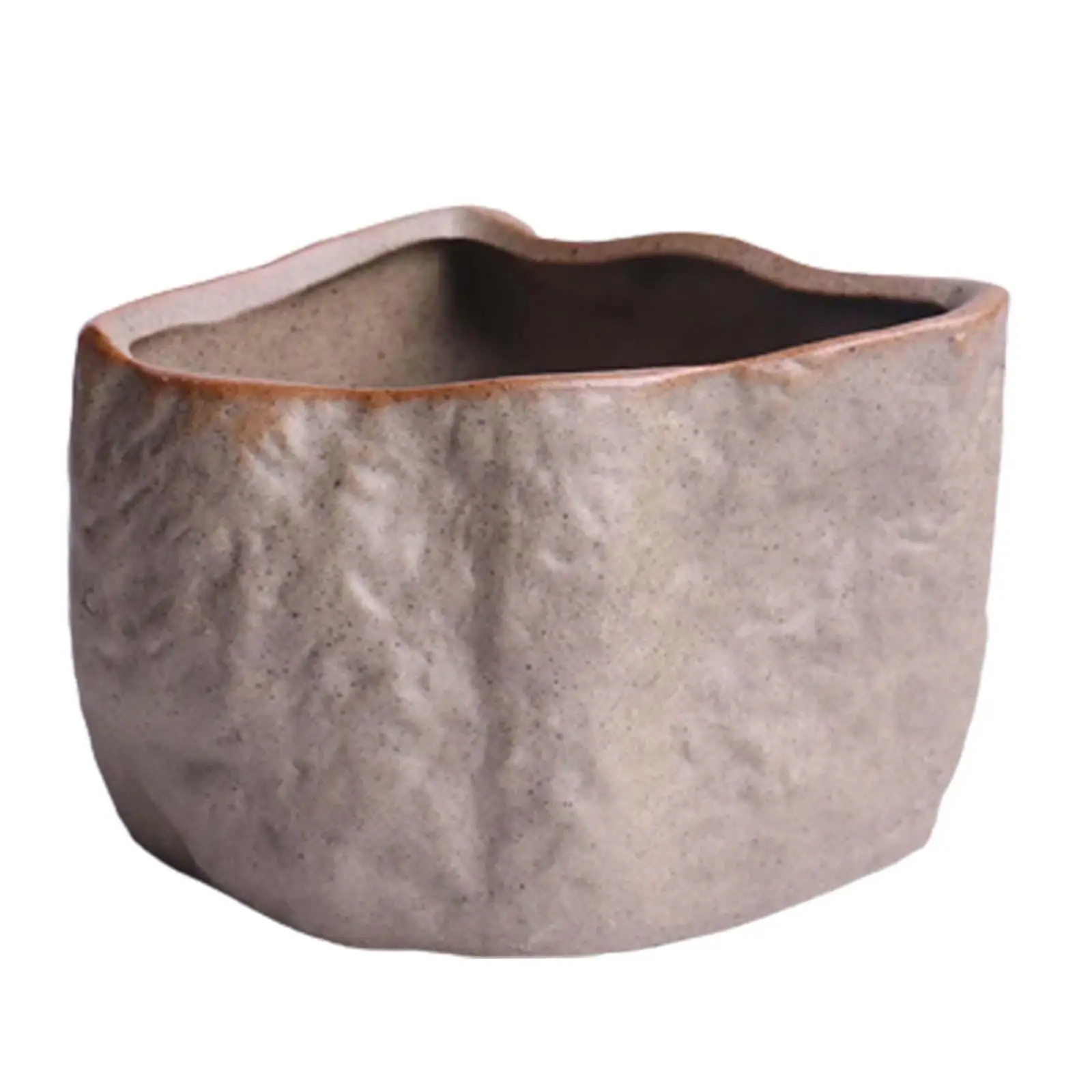 Ceramiczna doniczka kaktus na sukulenty na biurko Czerwony