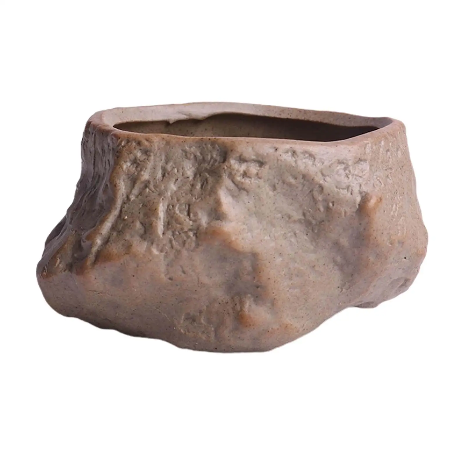 Ceramiczna doniczka kaktus na sukulenty na biurko Zielony