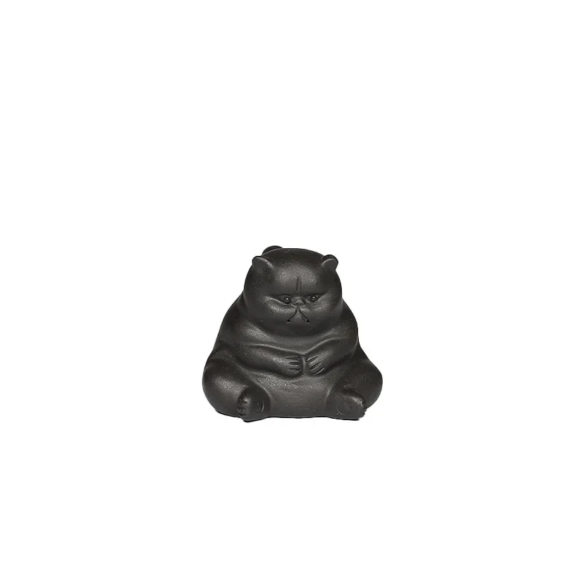 Ceramiczna figurka do herbaty ziwi zwierzątko dekoracja stołu Jasnozielony