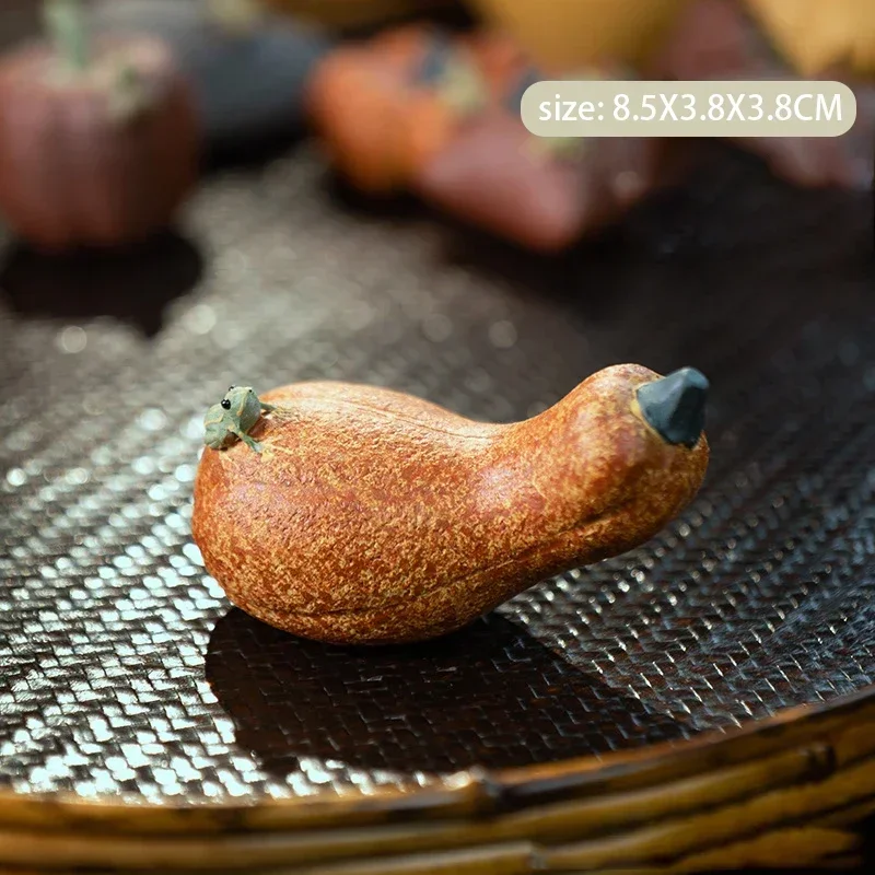 Ceramiczna figurka Tea Pet z fioletowej gliny Yixing Czekolada