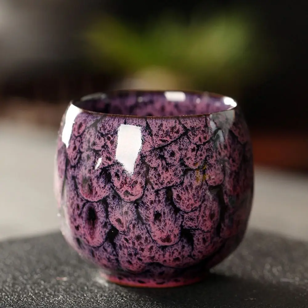 Ceramiczna filiżanka do espresso w stylu japońskim Niebieski