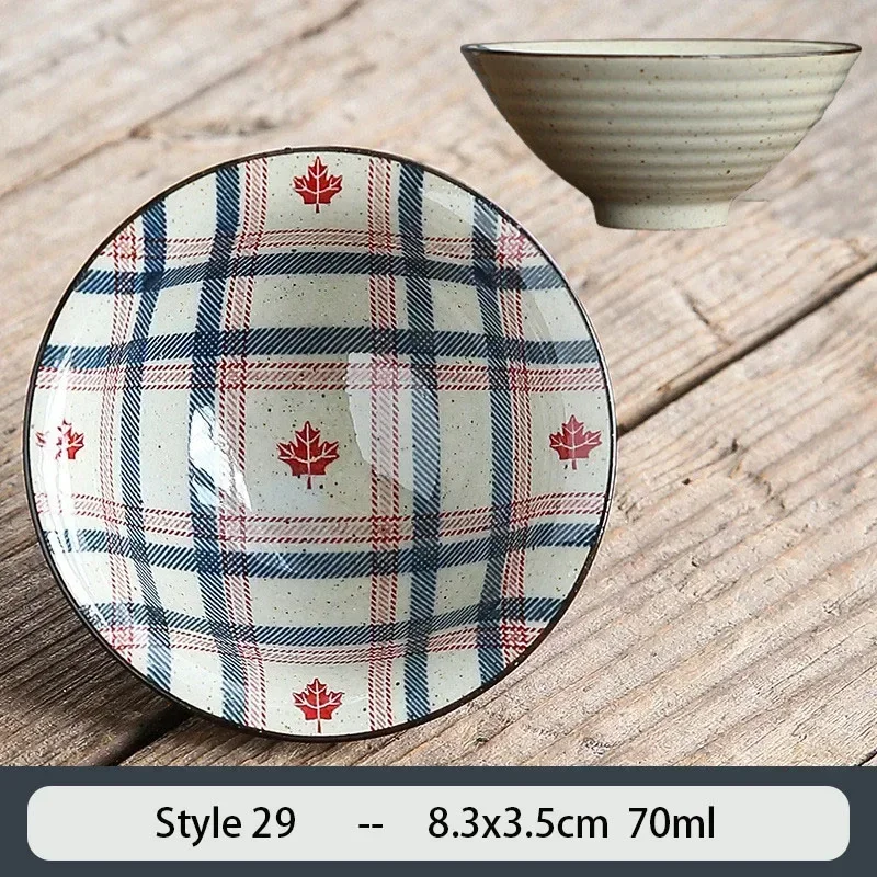 Ceramiczna filiżanka do herbaty 70 ml ręcznie zdobiona kwiatami Błękitny