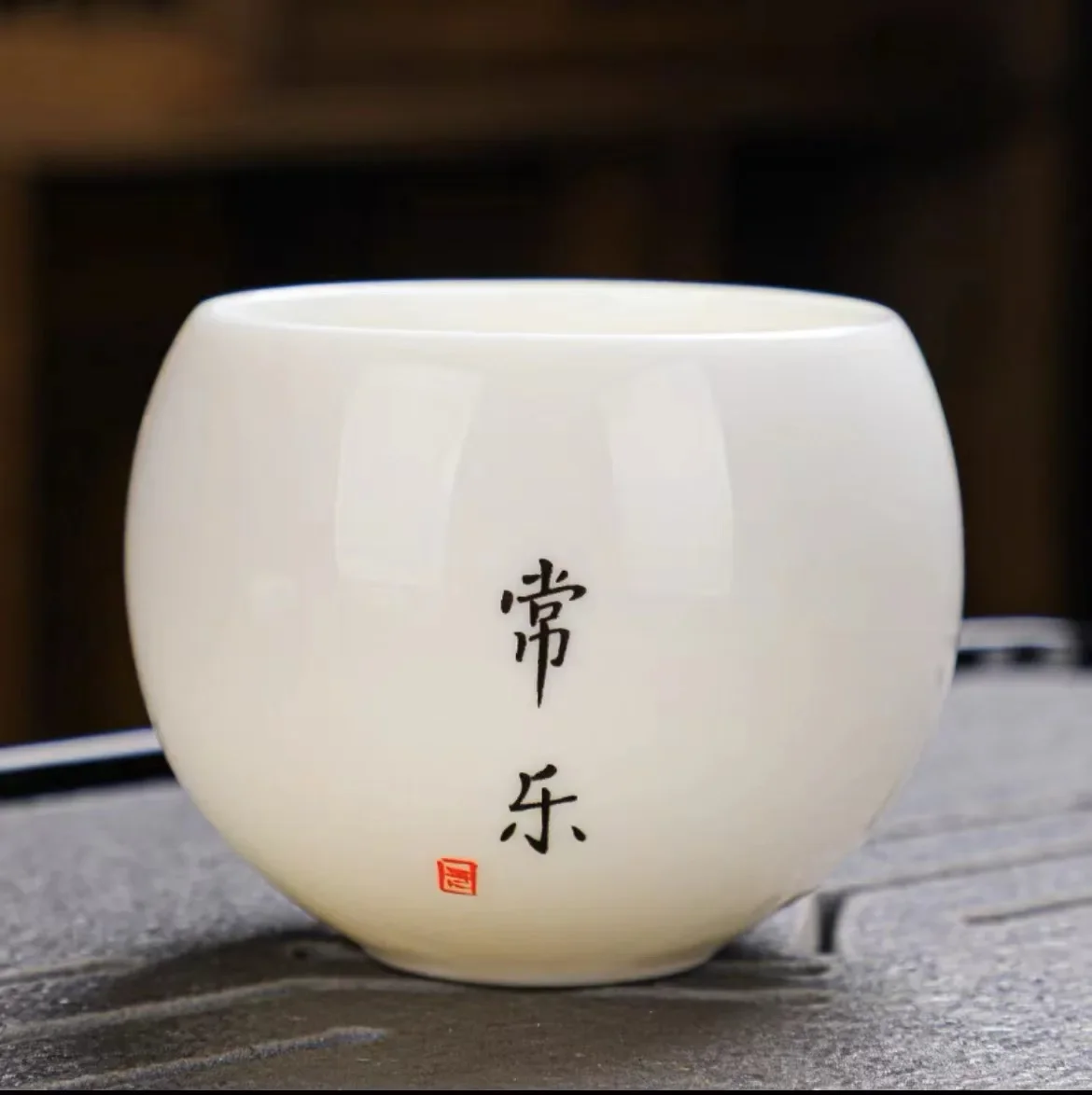 Ceramiczna filiżanka do herbaty Kung Fu styl japoński Fioletowy/фиолетовый