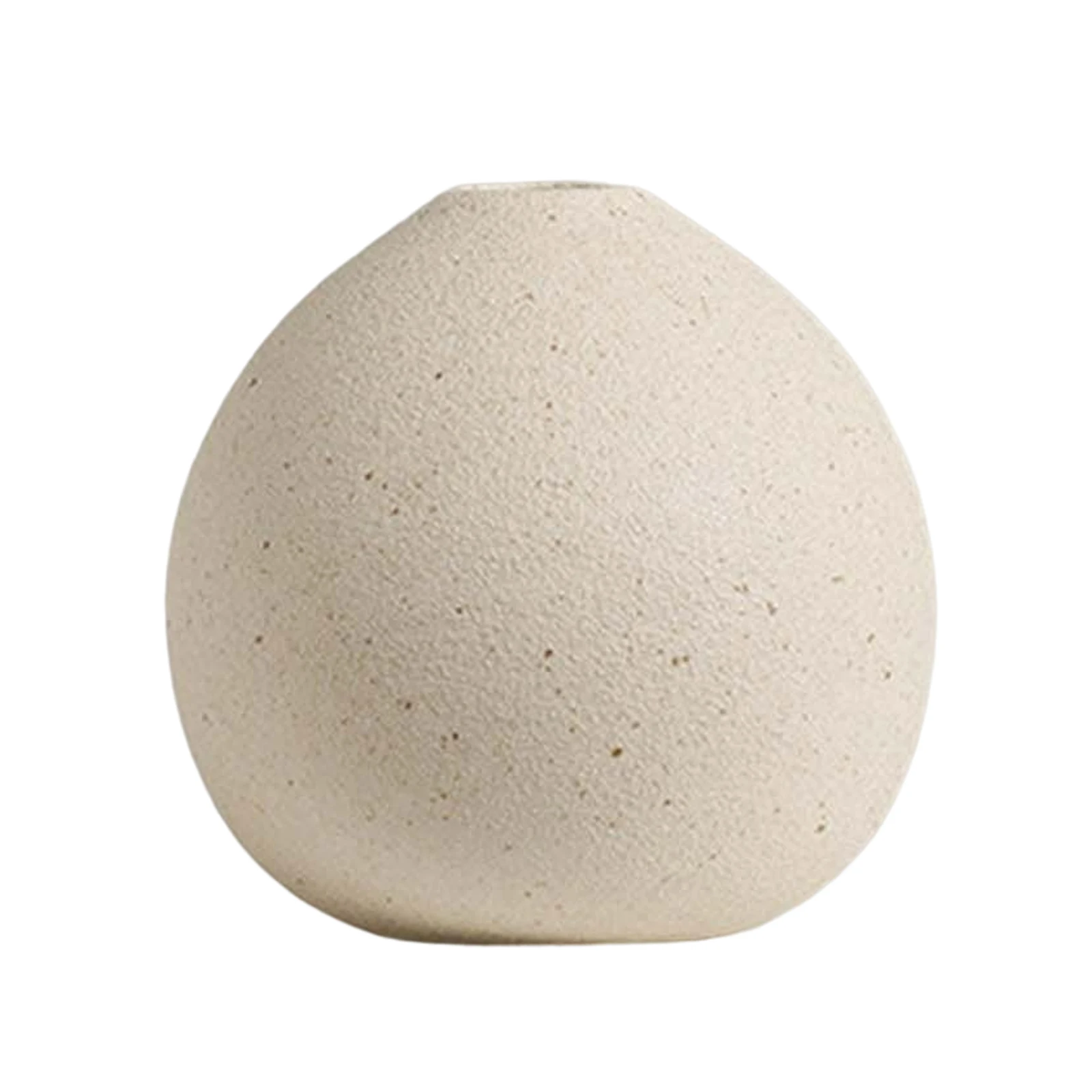 Ceramiczne wazony boho na kwiaty — nowoczesna dekoracja salonu Czerwony