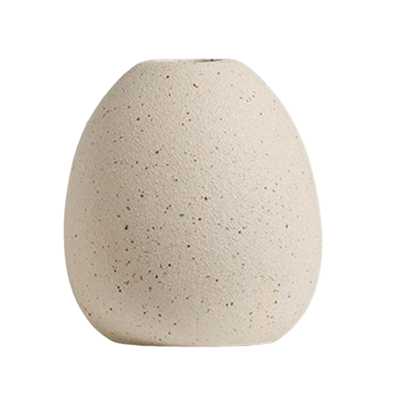 Ceramiczne wazony boho na kwiaty — nowoczesna dekoracja salonu żółty