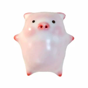 Ceramiczny kubek świnka do herbaty i kawy w stylu cute Matowy