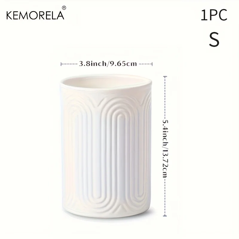 Ceramiczny pojemnik na sztućce na blat S