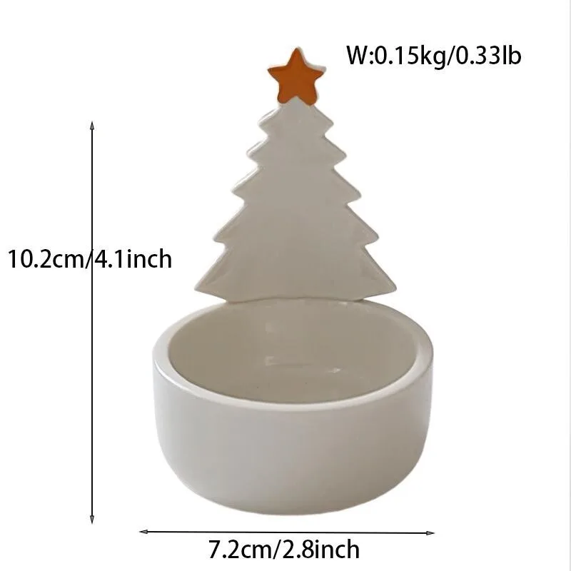 Ceramiczny świecznik kotek grzejący ogon ciepło tealight do domu Burgundia