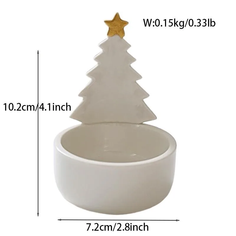 Ceramiczny świecznik kotek grzejący ogon ciepło tealight do domu Czerwony