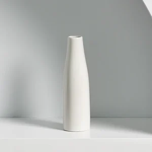 Ceramiczny wazon skandynawski na biurko do dekoracji kwiatowej Burgundia
