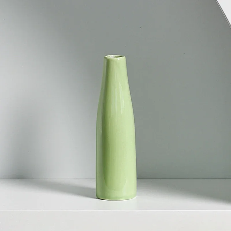 Ceramiczny wazon skandynawski na biurko do dekoracji kwiatowej Fioletowy