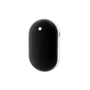 Cienki ogrzewacz rąk USB — ultra slim 3 poziomy temperatury Czarny
