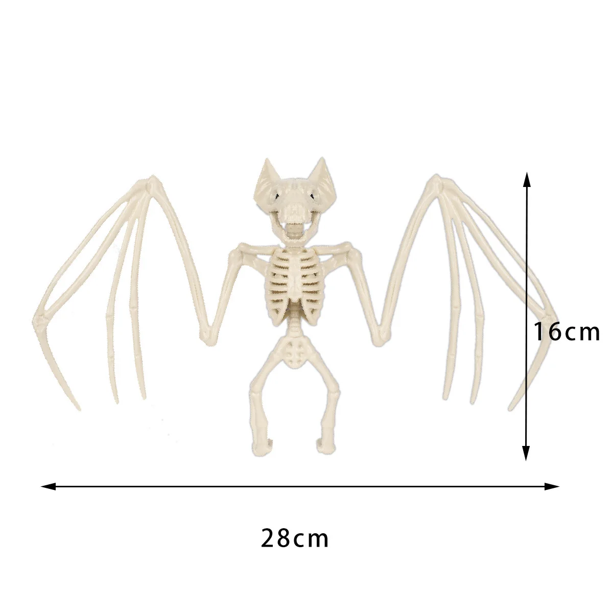 Dekoracja na Halloween figurka szkieletu zwierzęcia Kolba