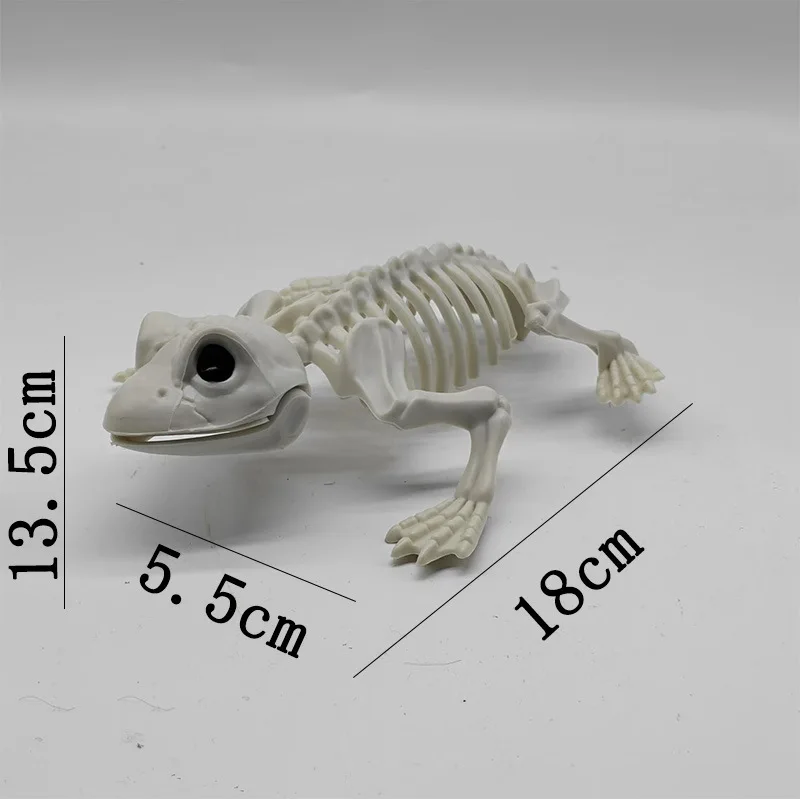 Dekoracja na Halloween figurka szkieletu zwierzęcia Lawenda