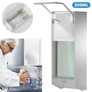Dozownik do mydła ścienny 500 ml bez wiercenia 500 ml