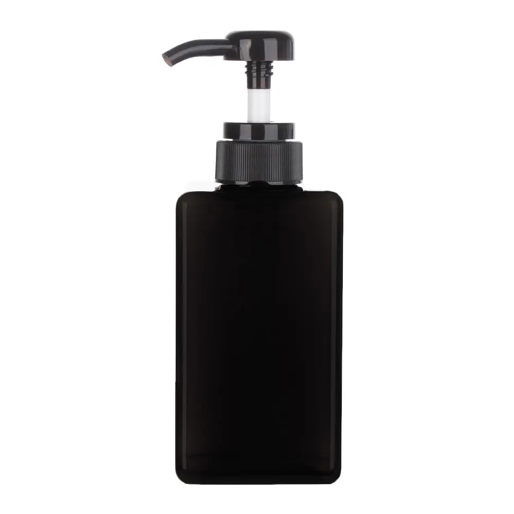 Dozownik do mydła w płynie z pompką, 650 ml Czarny