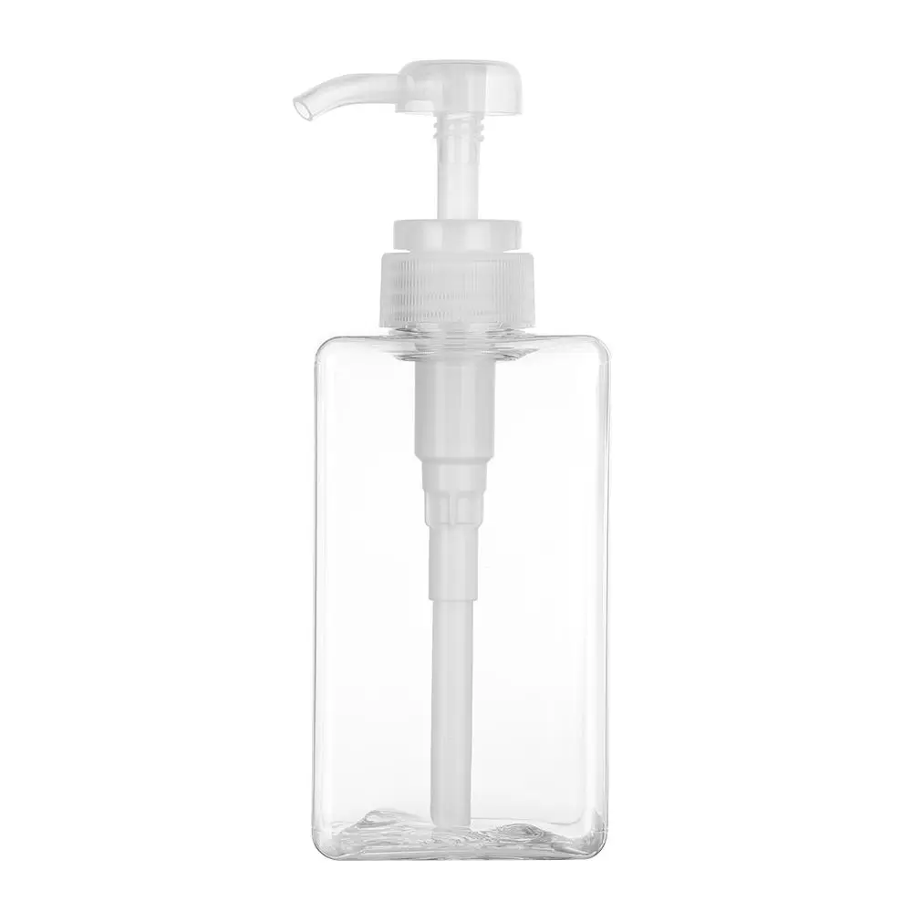 Dozownik do mydła w płynie z pompką, 650 ml Transparent 250ml