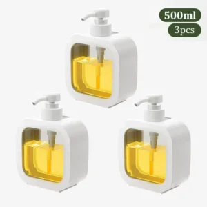 Dozownik mydła w płynie z pompką, butelka 300/500 ml Ml