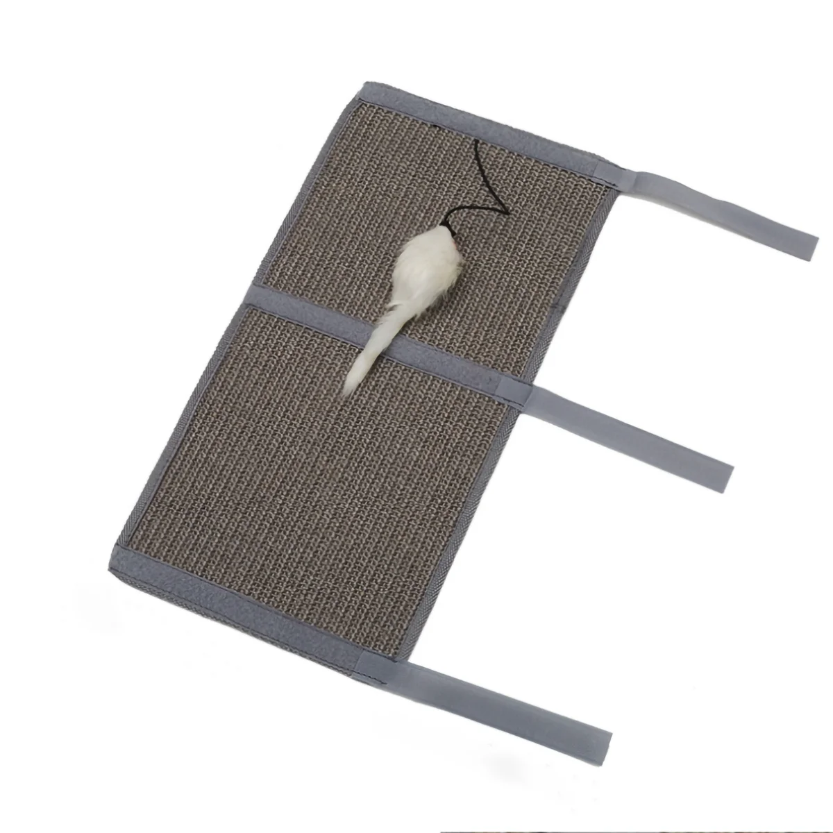Drapak na nogę stołu - ochraniacz sizalowy dla kota Szary