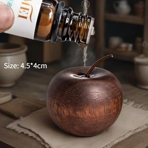 Drewniany dyfuzor olejków eterycznych mini Fioletowy