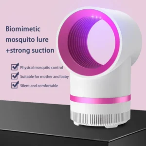 Elektryczna lampa owadobójcza USB na komary Błękitny