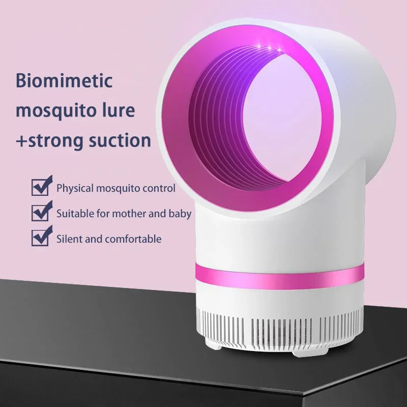 Elektryczna lampa owadobójcza USB na komary Błękitny