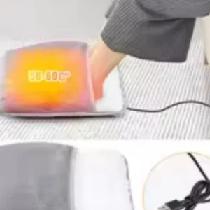 Elektryczna mata grzewcza na stopy USB pluszowa pralka Armijna zieleń