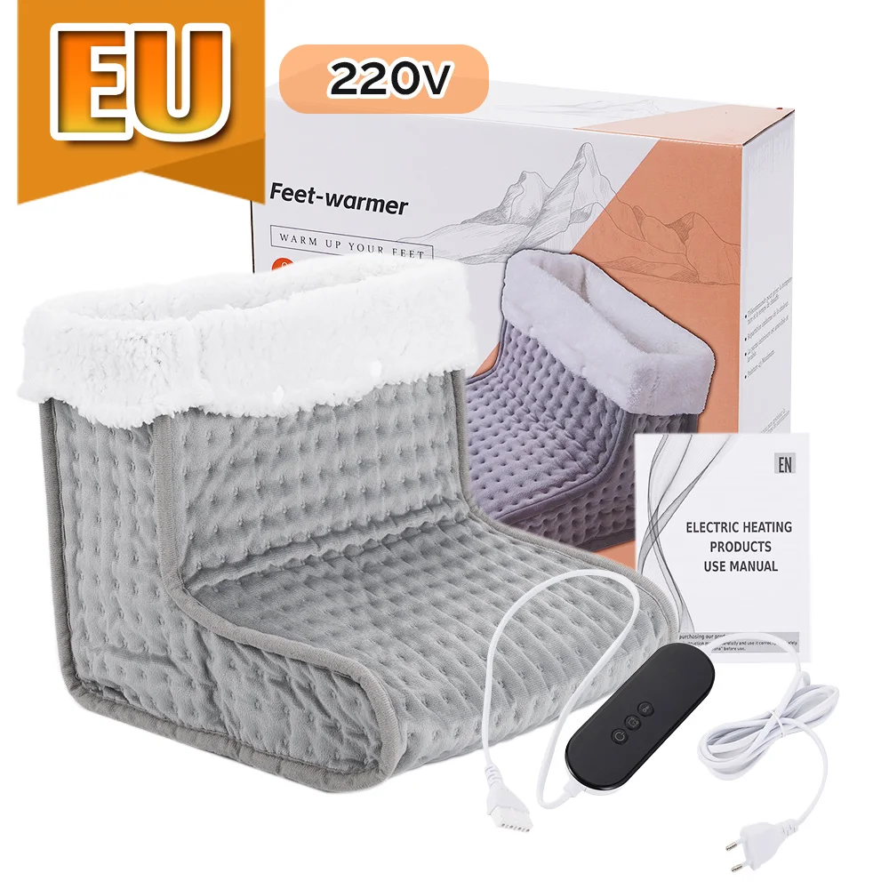 Elektryczny podgrzewacz do stóp z regulacją temperatury Armijna zieleń