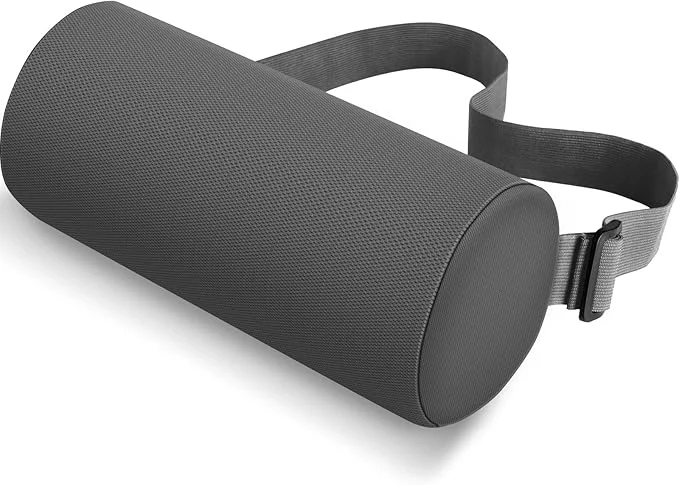 Ergonomiczna poduszka pod plecy do fotela samochodowego Biały