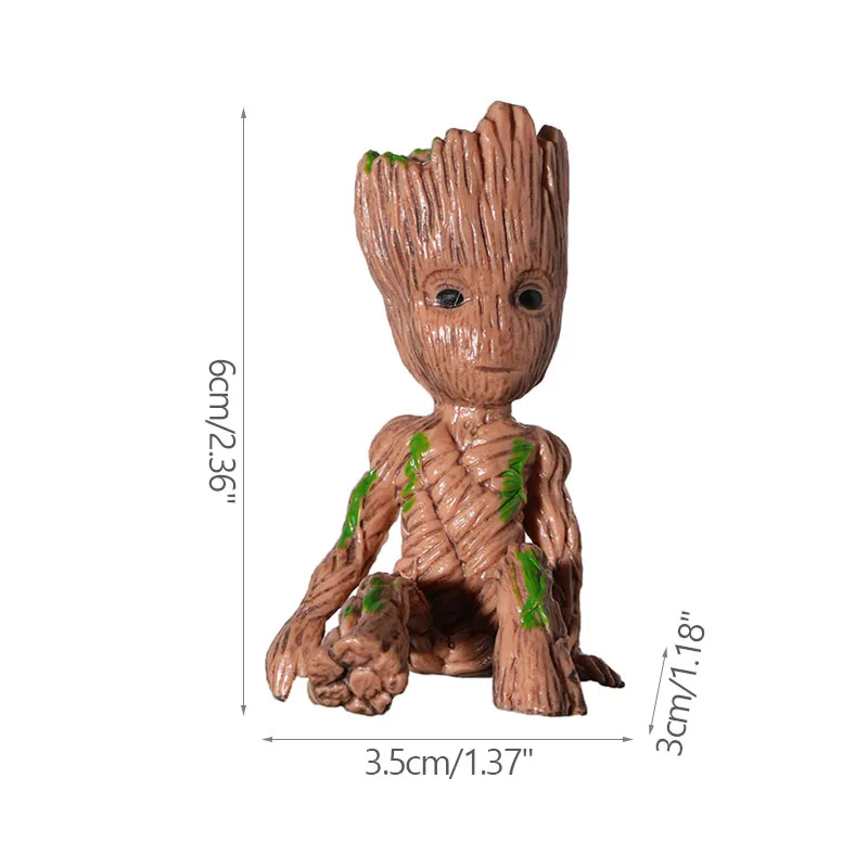Figurka drzewolud Groot, miniaturowa ozdoba Mini g